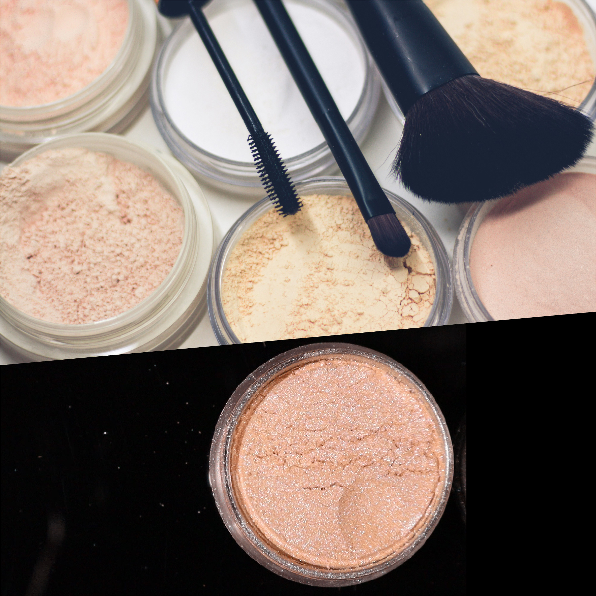 Pigmen Pearlescent Nada Kulit Nude